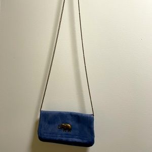 Blue purse